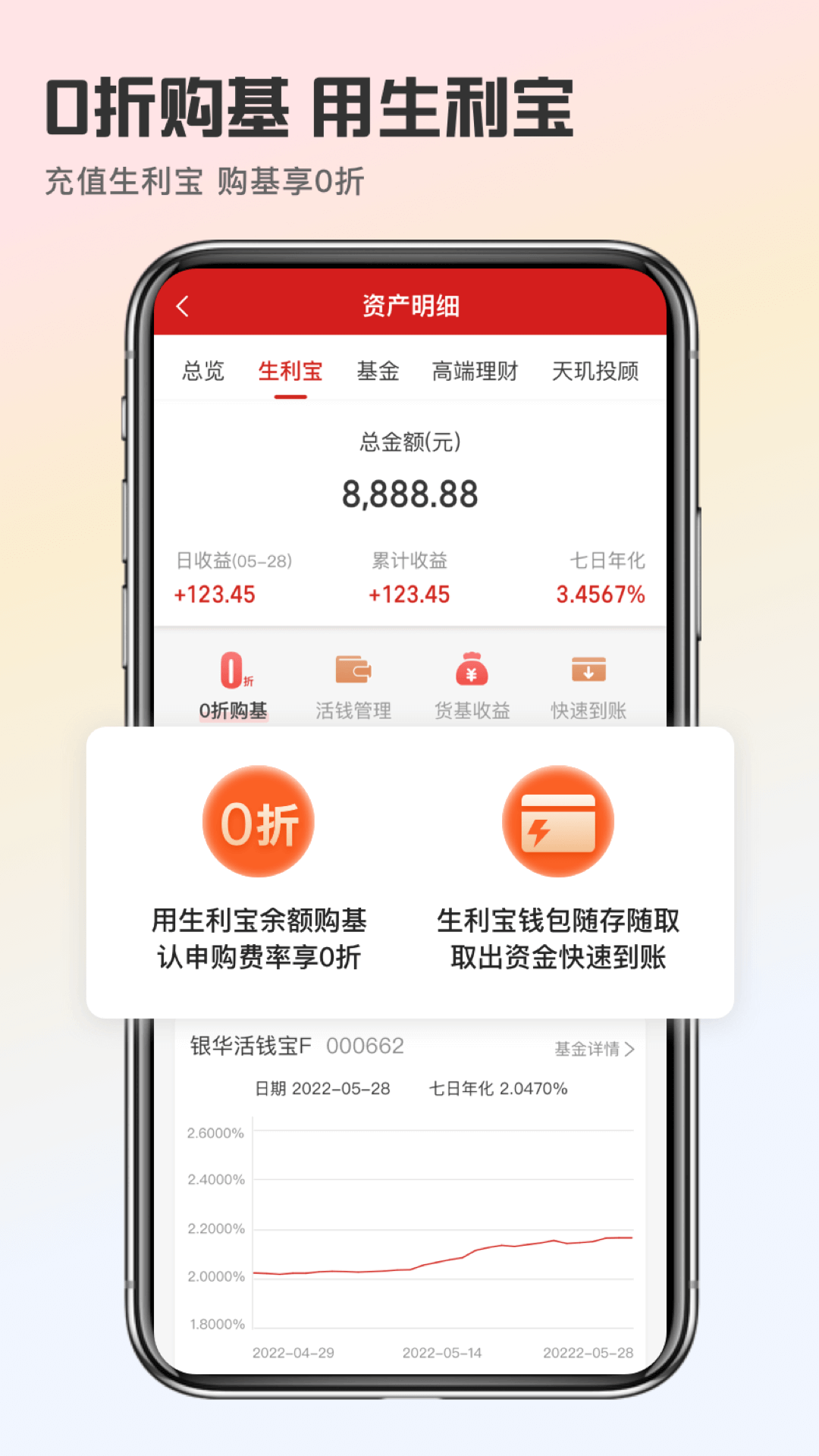 精彩截图-银华生利宝2025官方新版